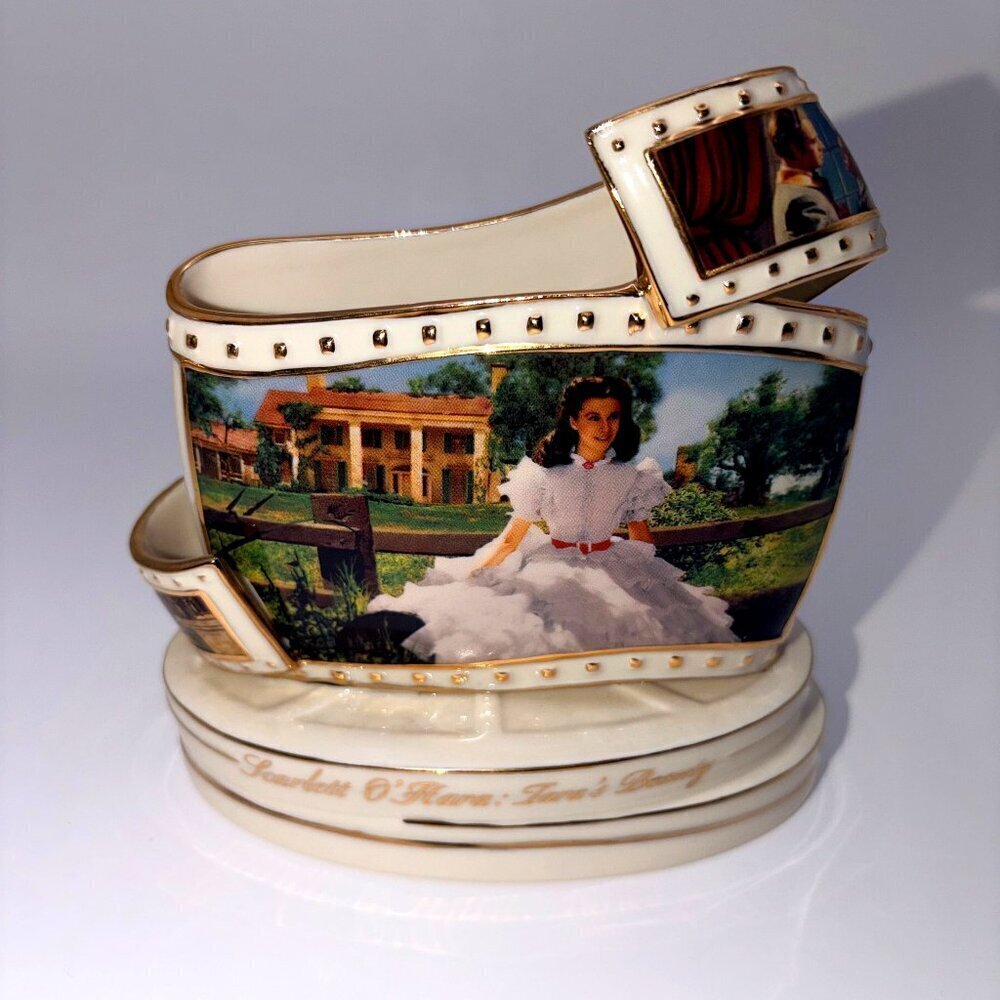 Gone With the Wind Bradford Exchange Porcelain Figurines – Set of 4 - Picture 7 of 14
